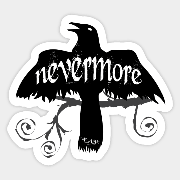 Nevermore Sticker by photokapi